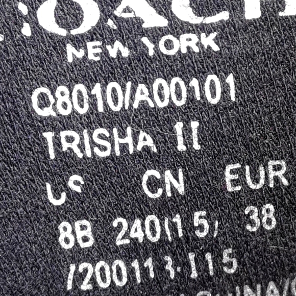 Coach rain boots in multi color. Size 8 - Picture 4 of 7